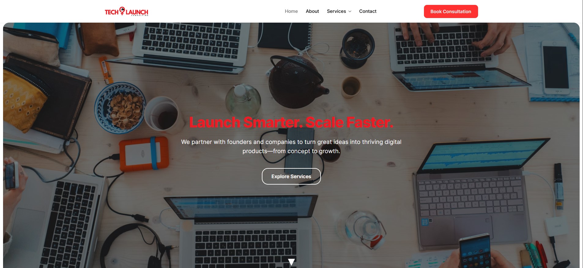 TechLaunch Website