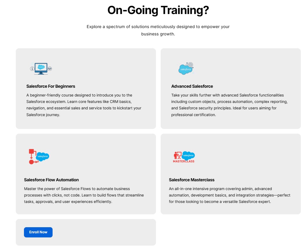 Trainings