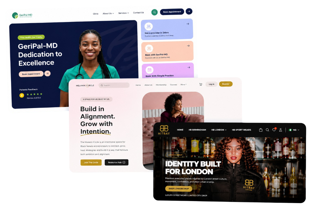 Bodrock Web Design project showcase